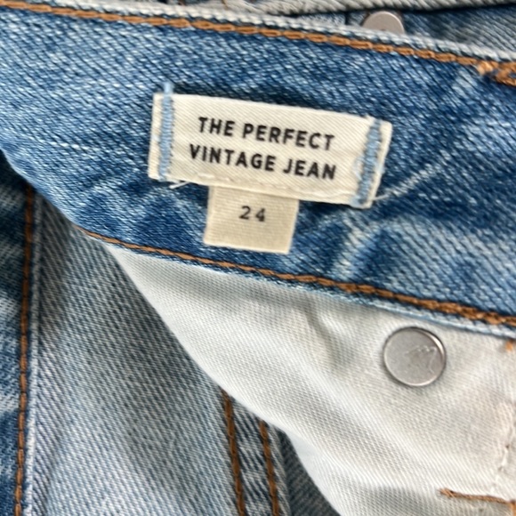 Madewell The Perfect Vintage Jean size 24 NWT - Picture 3 of 4